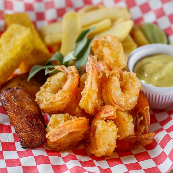 1 LB Fresh Shrimp Red Fish Aruba Restaurant